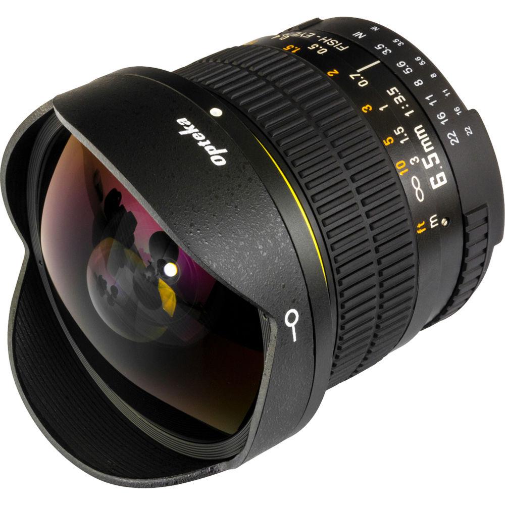 Opteka 6.5mm f 3.5 Fisheye Lens for Canon EF