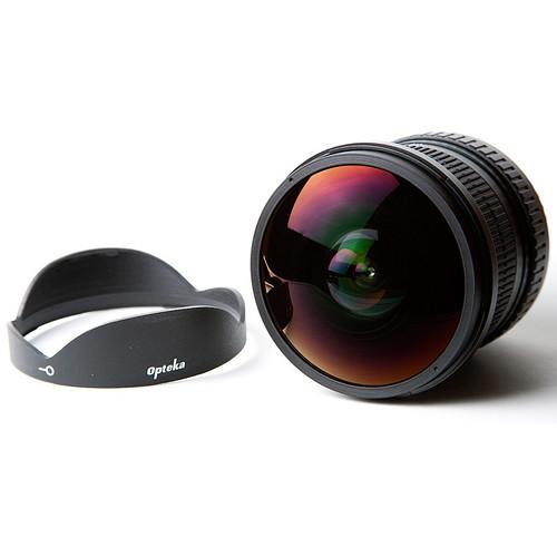 Opteka 6.5mm f 3.5 Fisheye Lens for Canon EF