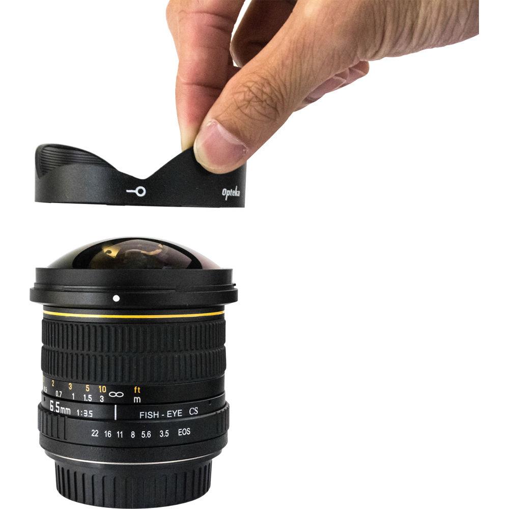 Opteka 6.5mm f 3.5 Fisheye Lens for Canon EF