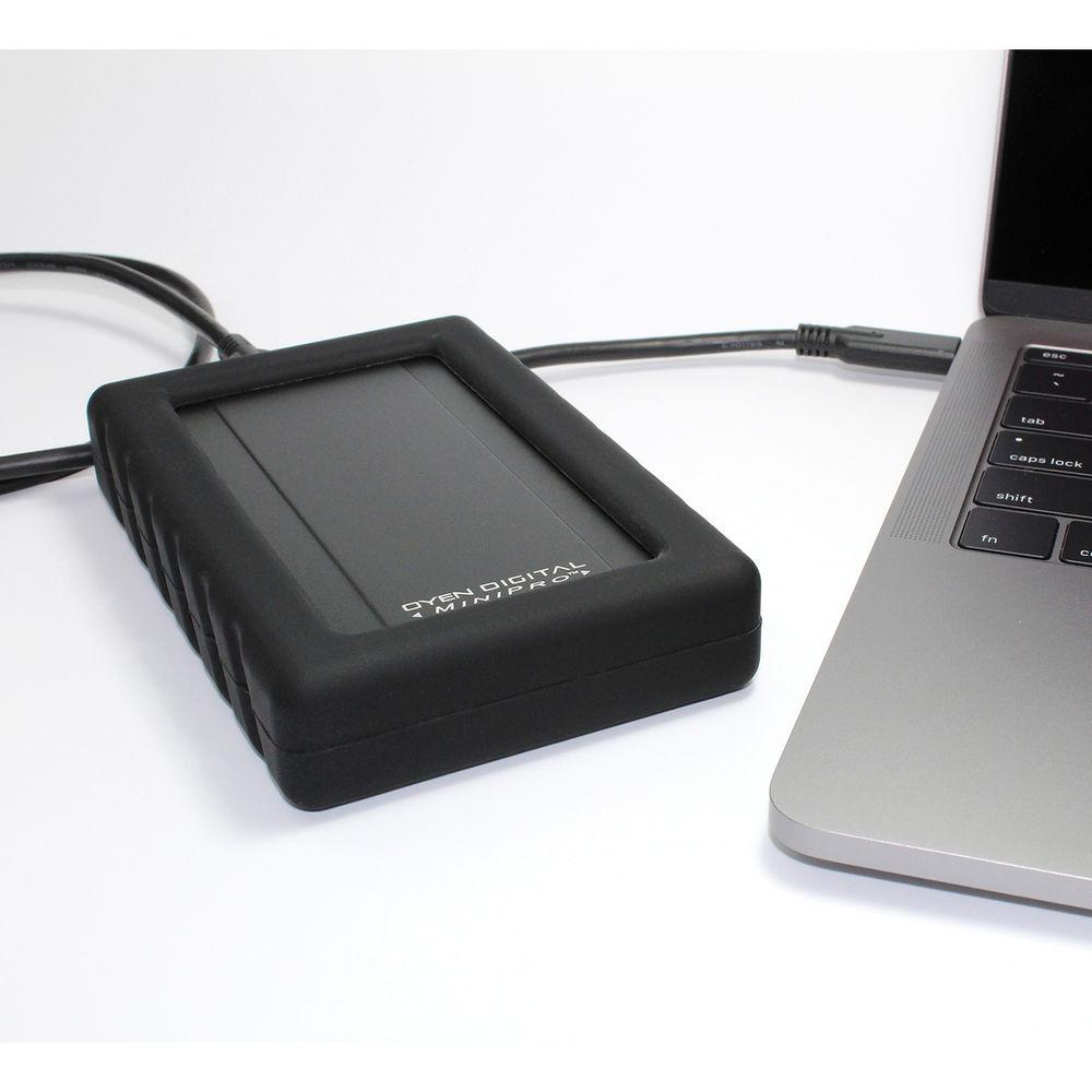 Oyen Digital 2TB MiniPro Dura Rugged USB 3.1 Gen 2 Type-C External SSD