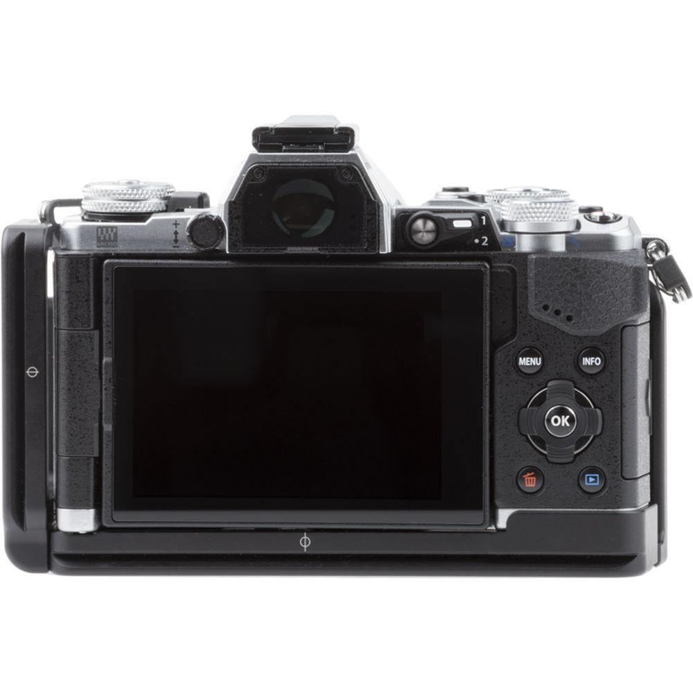 Really Right Stuff BOEM52 Set L-Plate and Grip for Olympus OM-D E-M5 Mark II