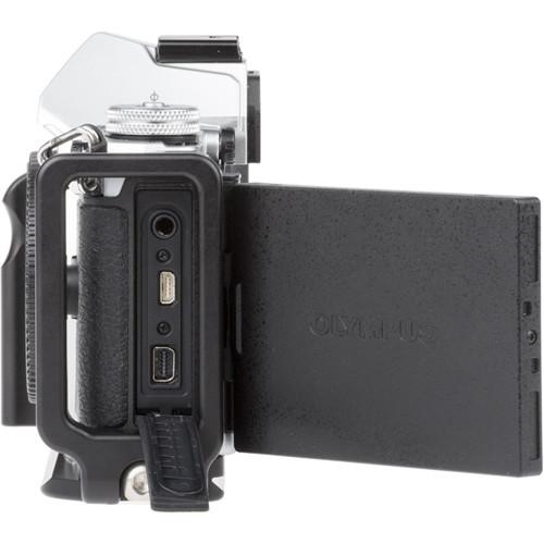 Really Right Stuff BOEM52 Set L-Plate and Grip for Olympus OM-D E-M5 Mark II