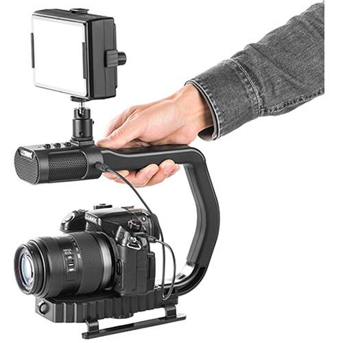 Sevenoak Camera Stabilizer with Built-In Microphone MicRig Stereo