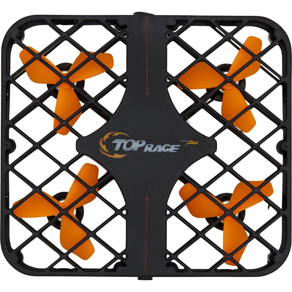 Top Race 2.4 GHz RC Mini Pocket Drone Quadcopter with Headless Mode