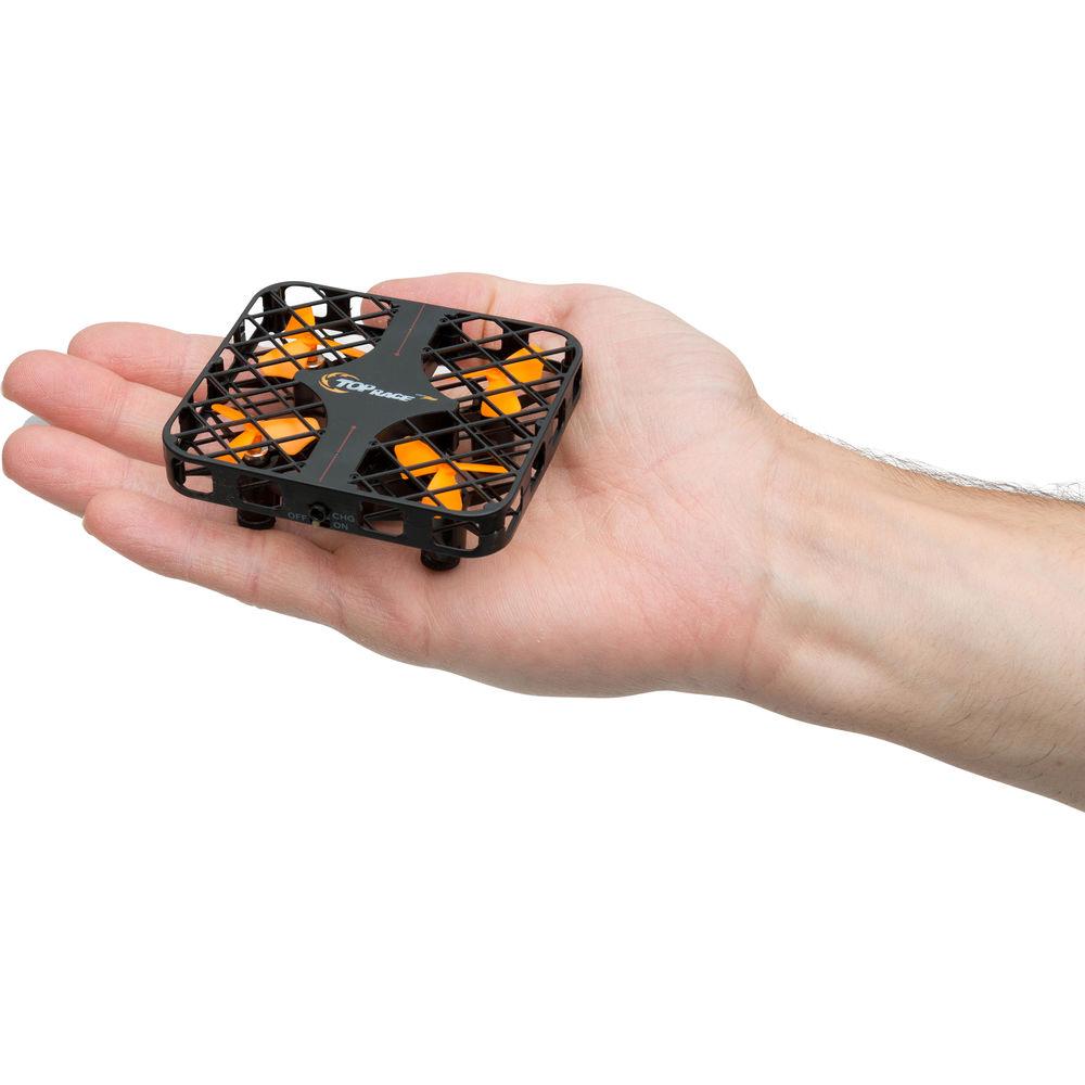 Top Race 2.4 GHz RC Mini Pocket Drone Quadcopter with Headless Mode