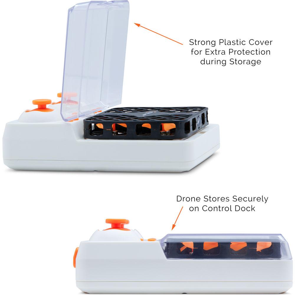 Top Race 2.4 GHz RC Mini Pocket Drone Quadcopter with Headless Mode