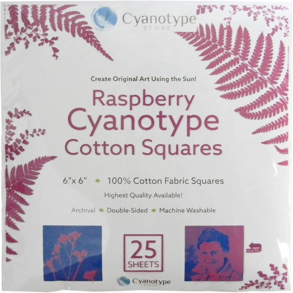 Cyanotype Store Cyanotype Cotton Squares - 6 x 6"