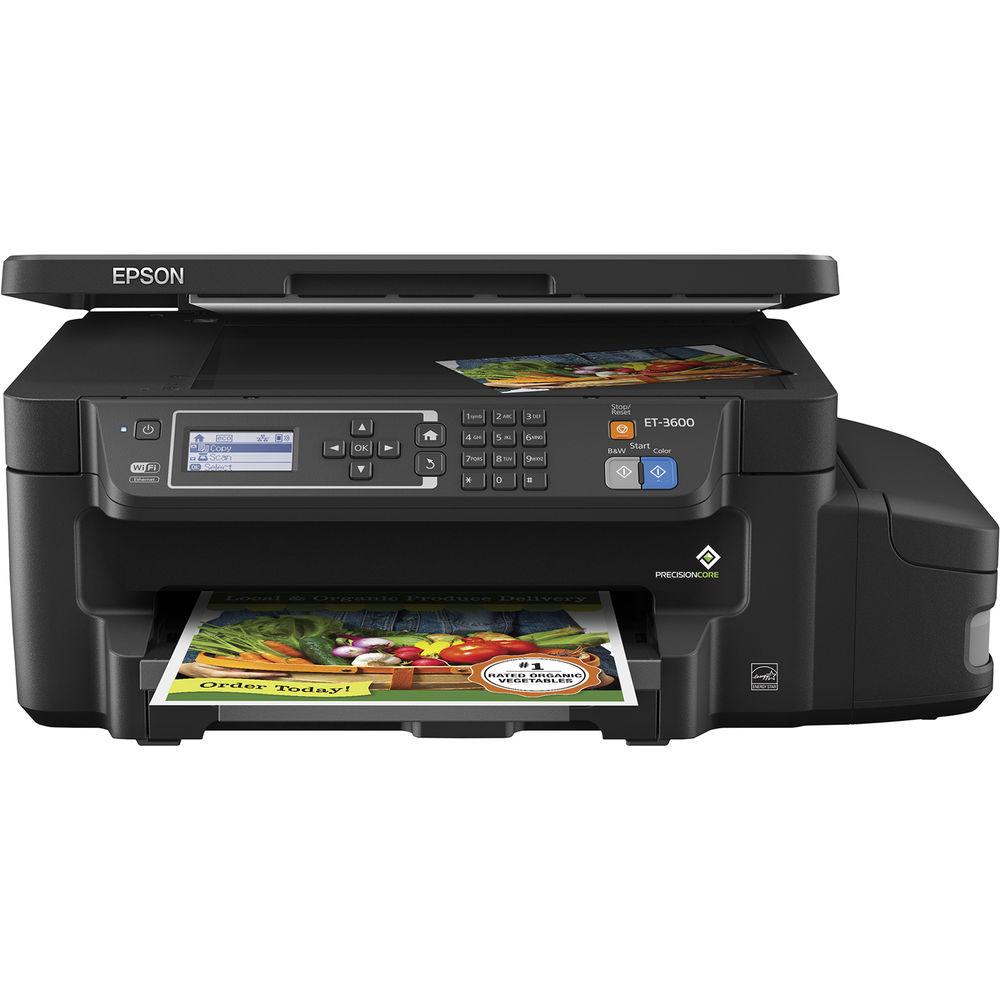 Epson Expression ET-3600 EcoTank All-in-One Inkjet Printer