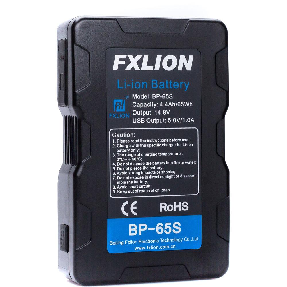 Fxlion Cool Black Series BP-65S 14.8V Lithium-Ion V-Mount Battery