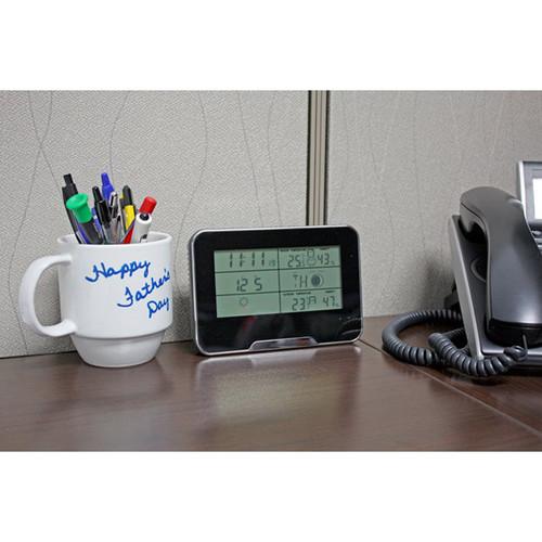 KJB Security Products SleuthGear Zone Shield EZ Wi-Fi Weather Station with 1080p Covert Camera & DVR