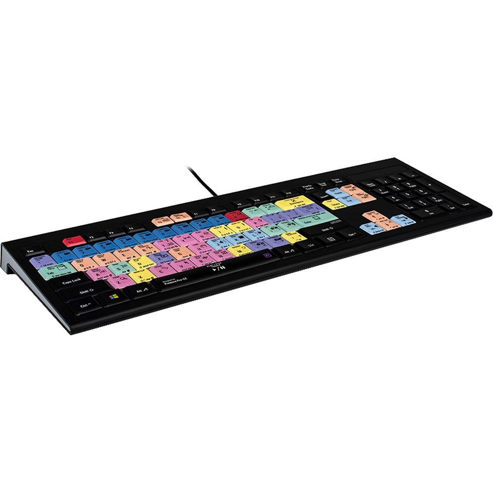 LogicKeyboard Adobe Premiere Pro CC Astra Backlit Windows Keyboard