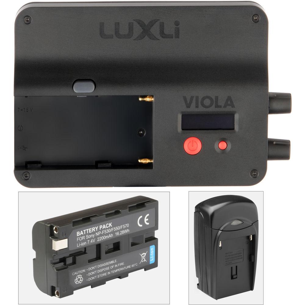 Luxli Viola 5" On-Camera RGB LED Light