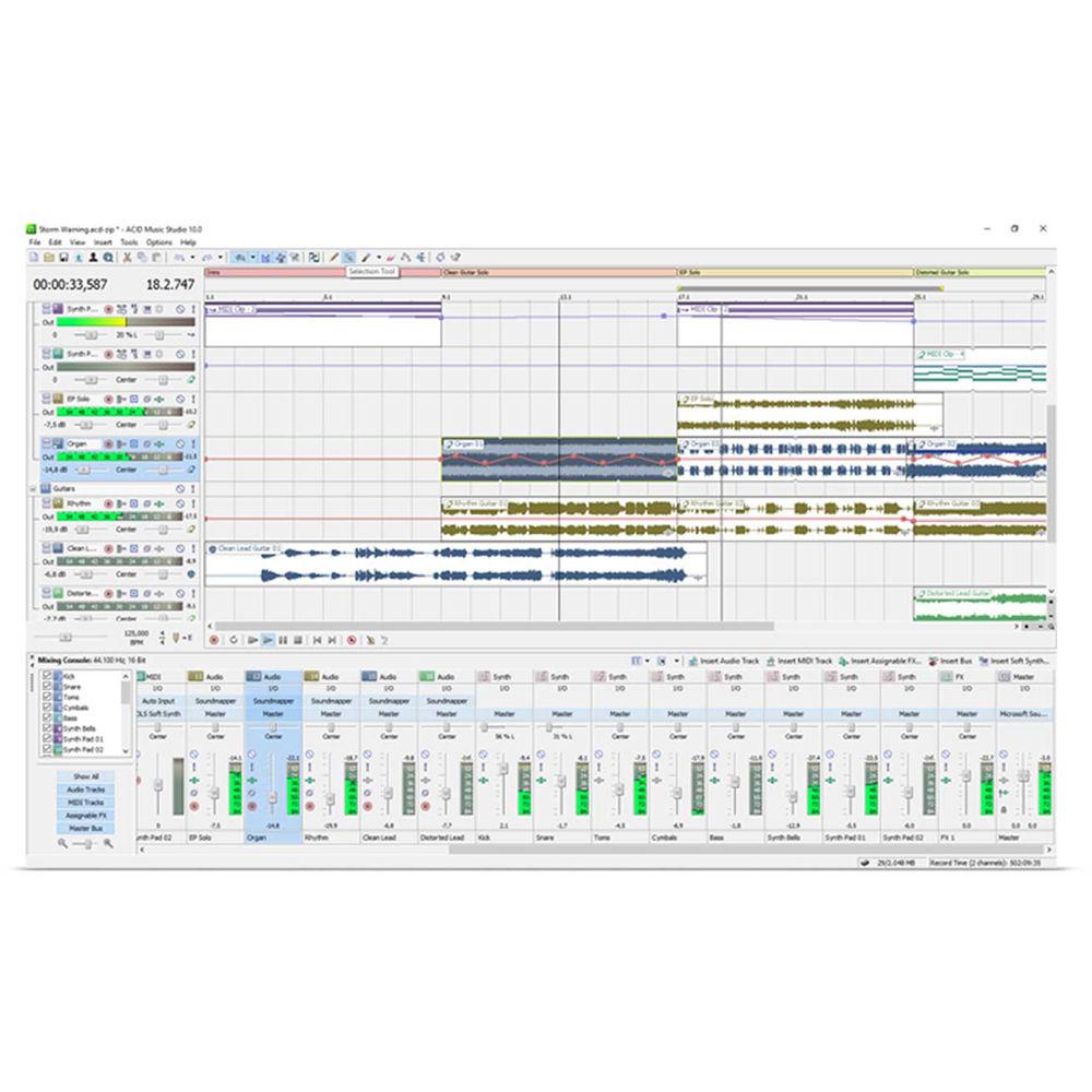 MAGIX Entertainment ACID Music Studio 10 - Music Production Platform