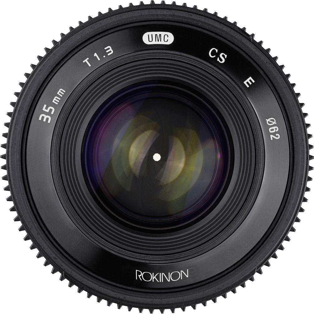 Rokinon 35mm T1.3 Compact High-Speed Cine Lens