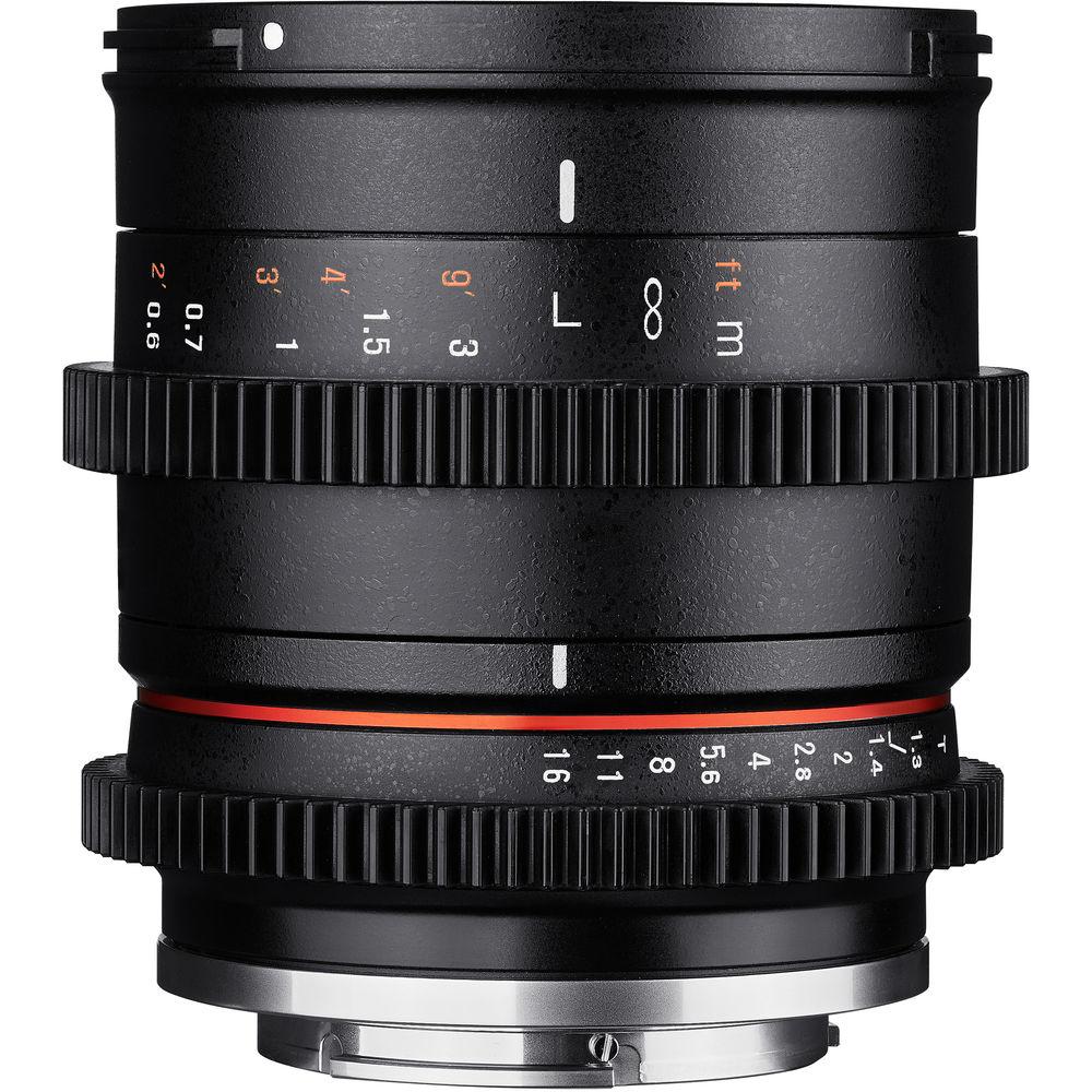 Rokinon 35mm T1.3 Compact High-Speed Cine Lens