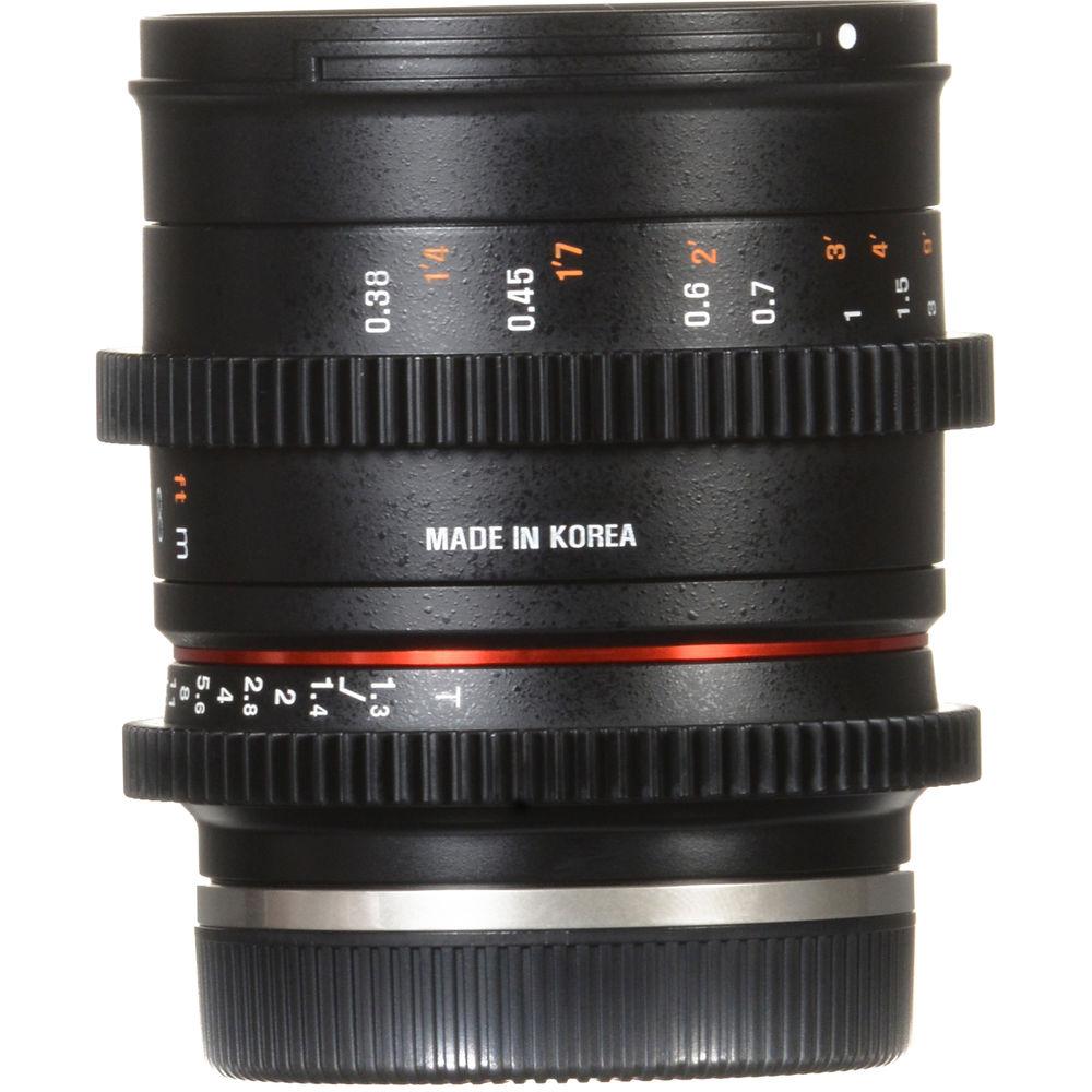 Rokinon 35mm T1.3 Compact High-Speed Cine Lens
