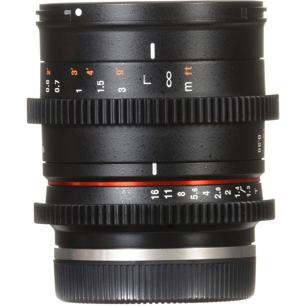 Rokinon 35mm T1.3 Compact High-Speed Cine Lens
