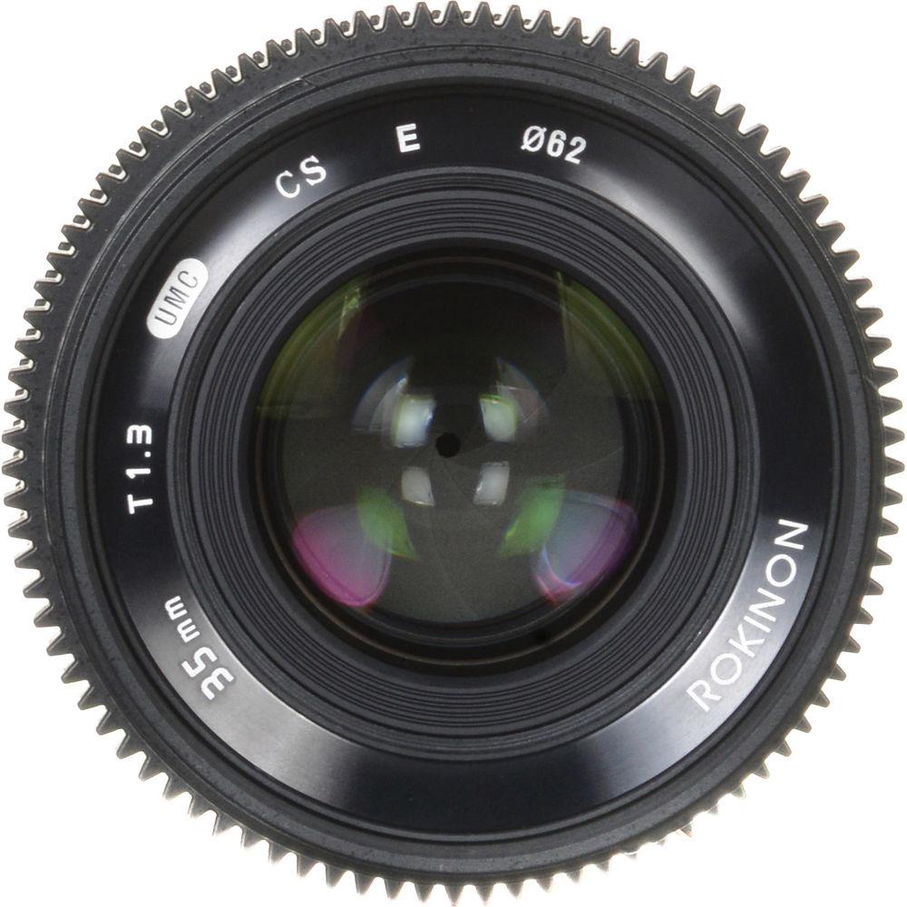 Rokinon 35mm T1.3 Compact High-Speed Cine Lens