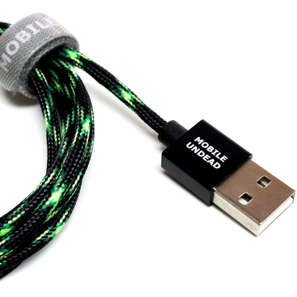 Tera Grand Mobile Undead USB 2.0 Type-A to Micro USB Zombie Cable