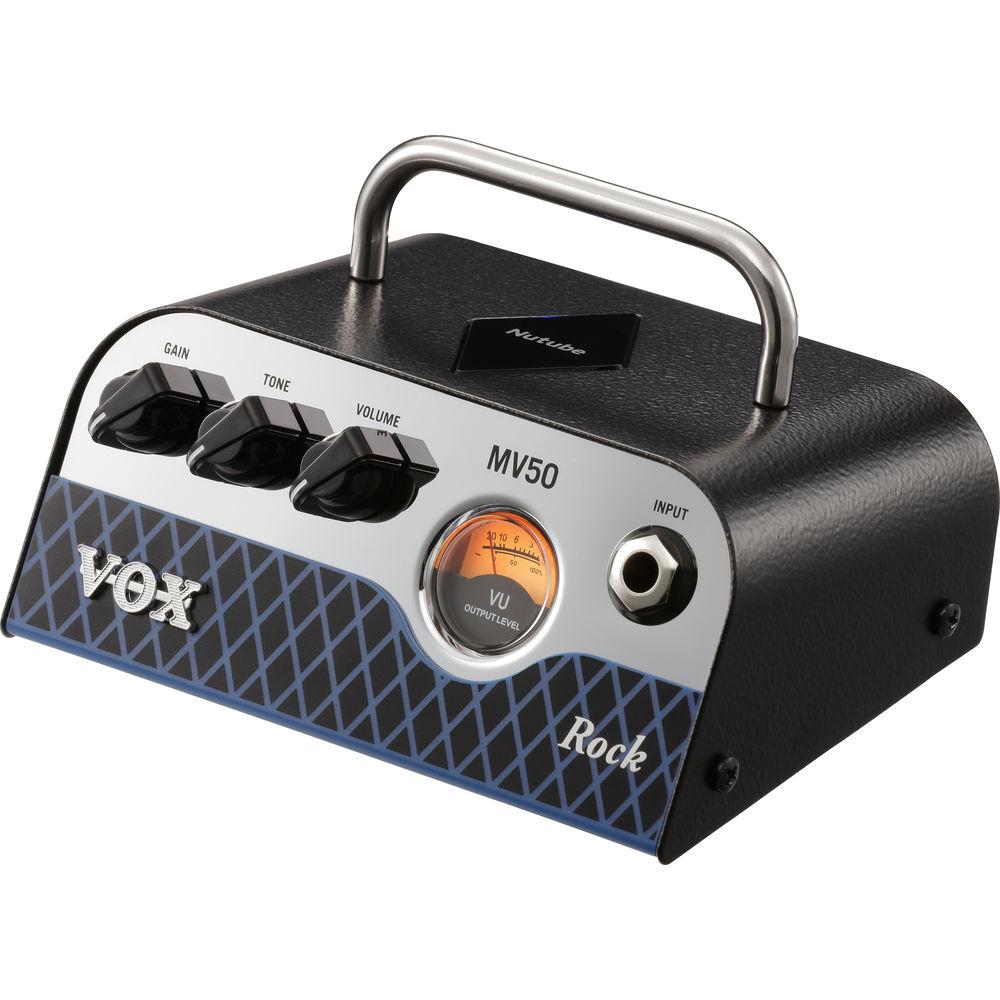 VOX MV50 Rock 50W Amplifier Head with Nutube Preamp Technology