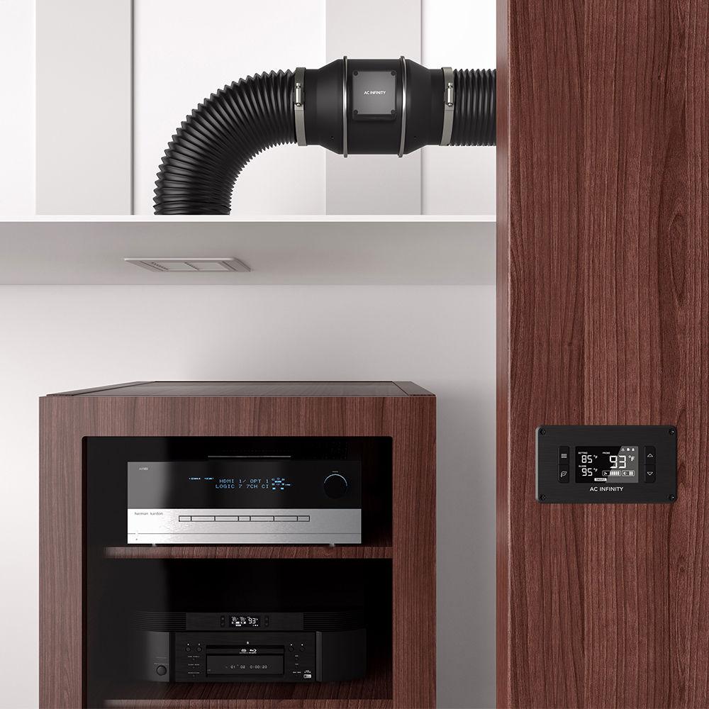 AC Infinity CLOUDLINE T6 Quiet Inline Mixed-Flow Duct Fan System