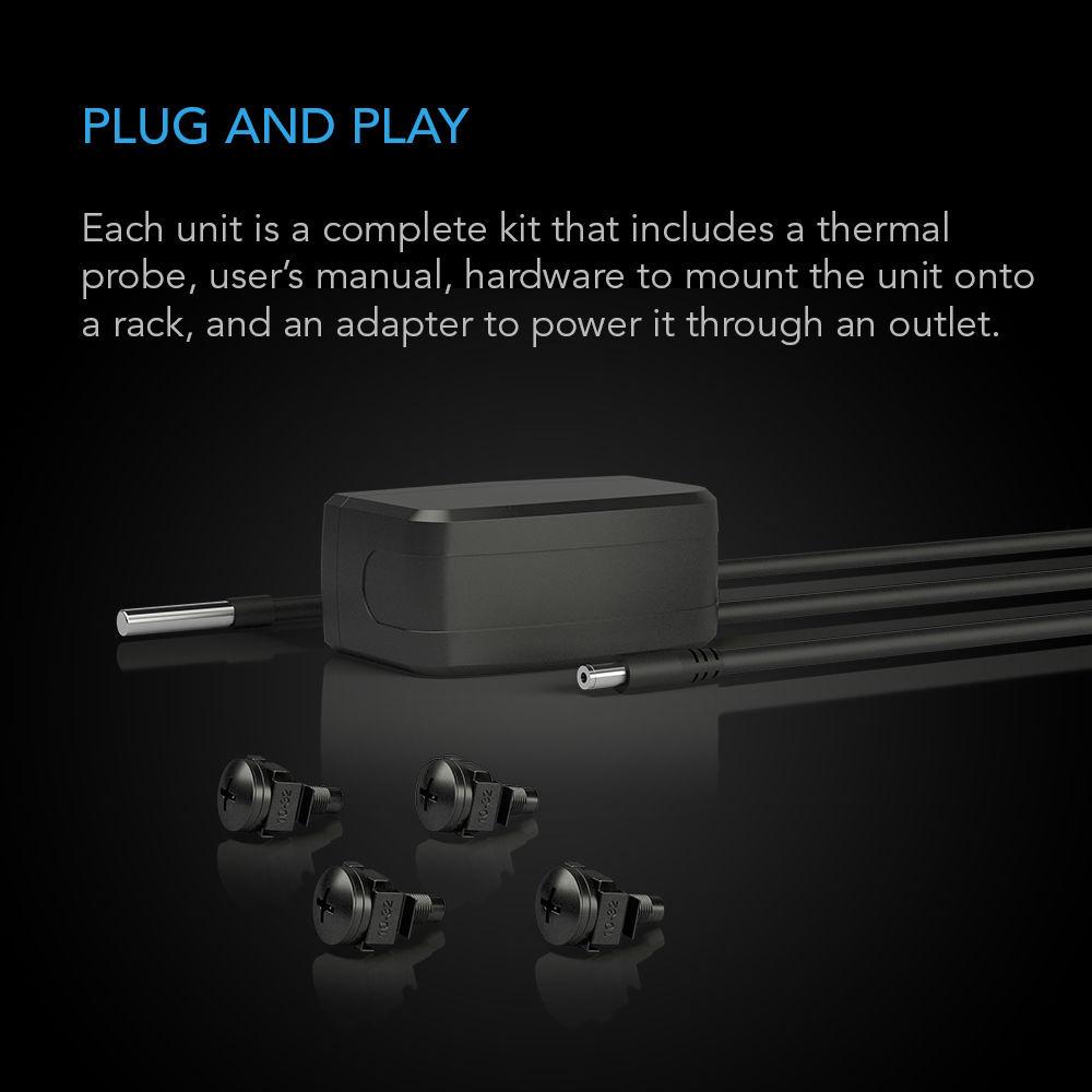 AC Infinity CLOUDPLATE T9 PRO Quiet Rack Cooling Fan System