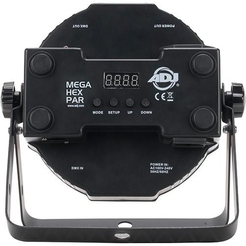 American DJ Mega Hex Par - Compact RGBAW UV LED Wash Light