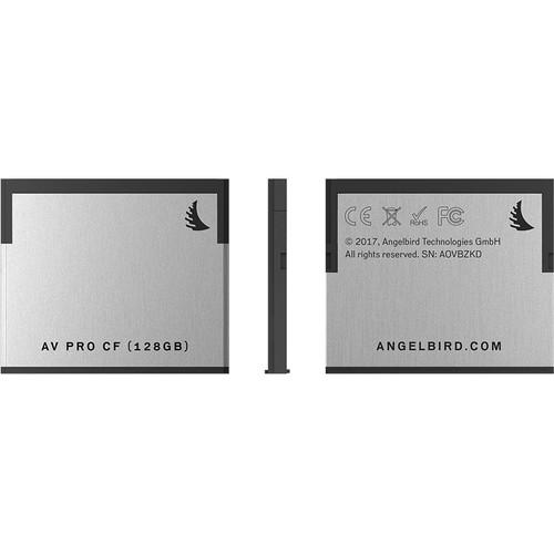 Angelbird 128GB AV Pro CF CFast 2.0 Memory Card