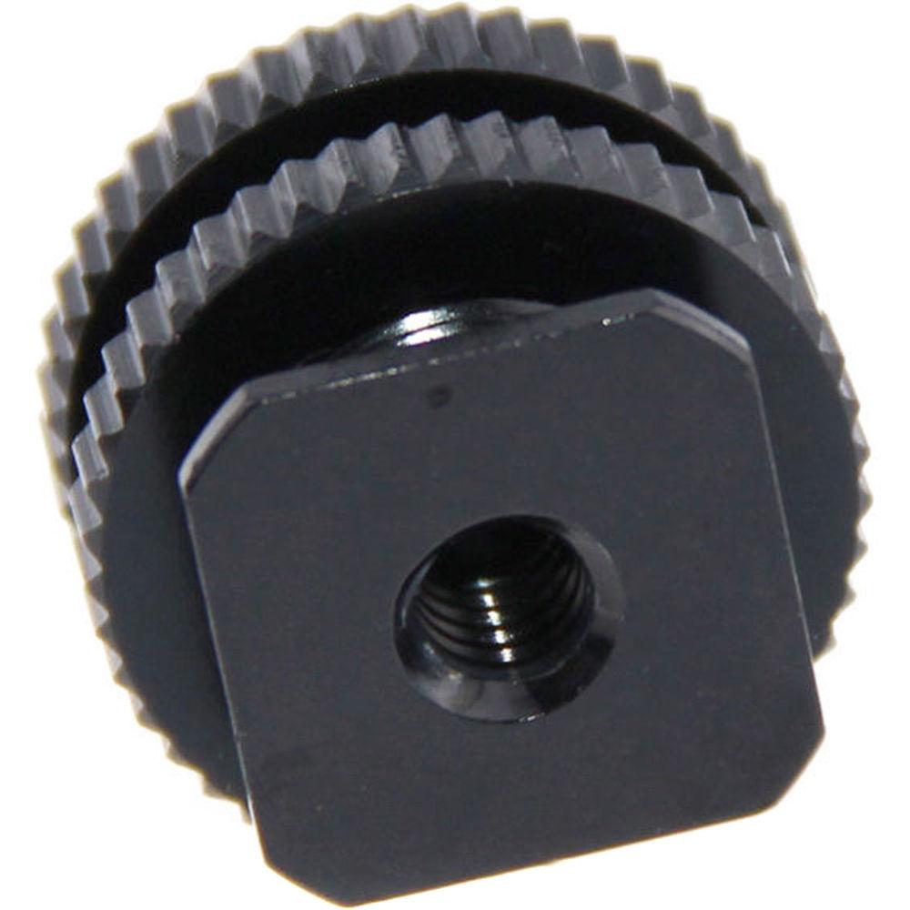 CAMVATE C0953 Cold Shoe with 1 4"-20 Mount to 5 8"-27 Screw Adapter