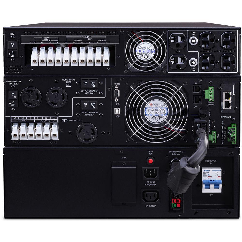 CyberPower OL10KRTF Smart App Online Series Sine Wave Double-Conversion UPS with Transformer