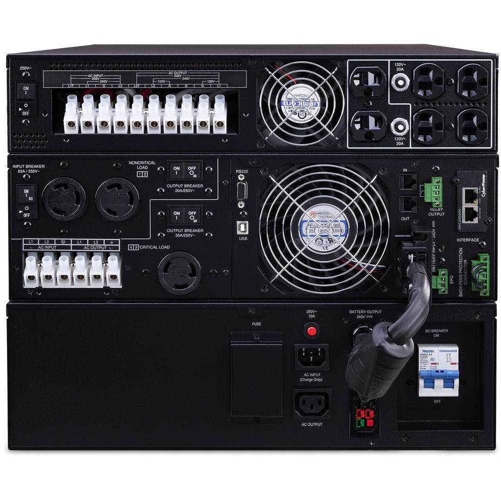 CyberPower OL8KRTF Smart App Online Series Sine Wave Double-Conversion UPS with Transformer