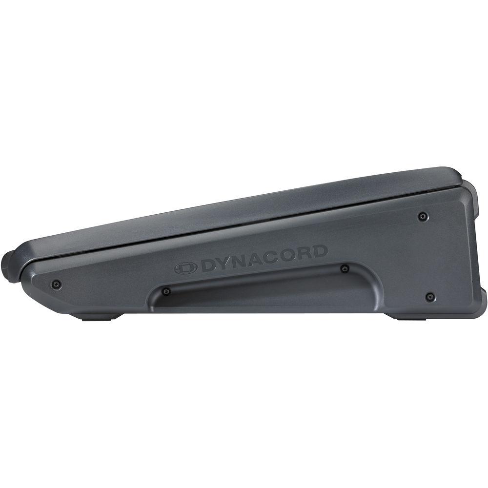 Dynacord Power Mixer,12 Mic Line 4Mic Ster,Line Chs,6Aux,2-24Bit Ster.EFX,USB Audio Interface,2x1000W Amp Lid