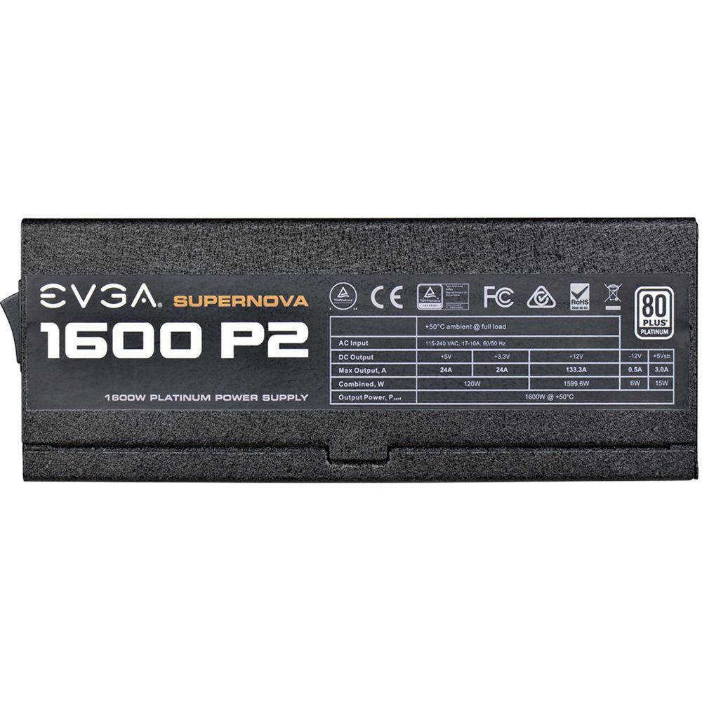 EVGA SuperNOVA 1600 P2 1600W 80 Plus Platinum Modular Power Supply
