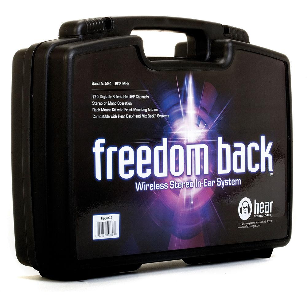 Hear Technologies Freedom Back Wireless Stereo In-Ear Monitoring System