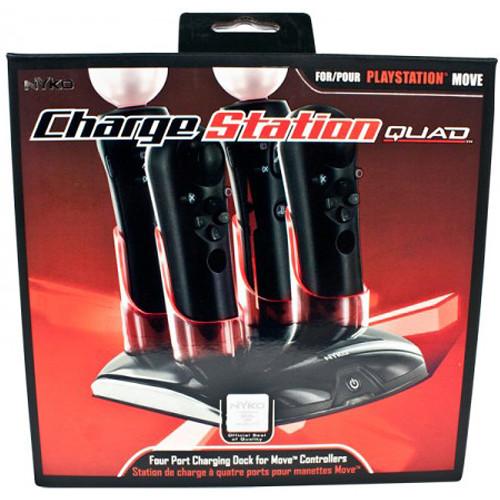 HYPERKIN Nyko Quad Charge Station for Sony PS3 PS Move Controllers