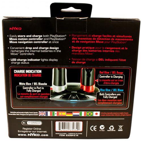 HYPERKIN Nyko Quad Charge Station for Sony PS3 PS Move Controllers