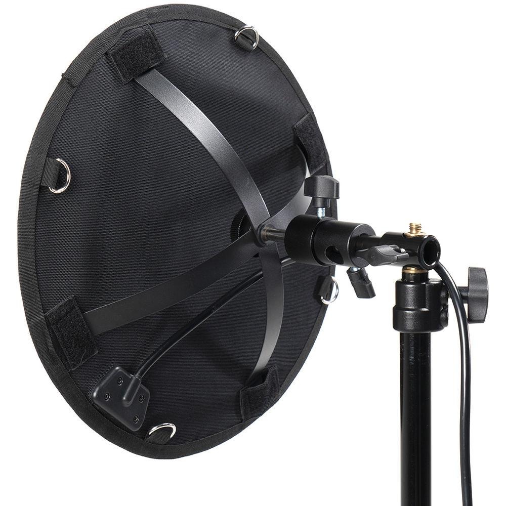 ikan Canvas Bi-Color Round Bendable 3-Point LED Lighting Kit