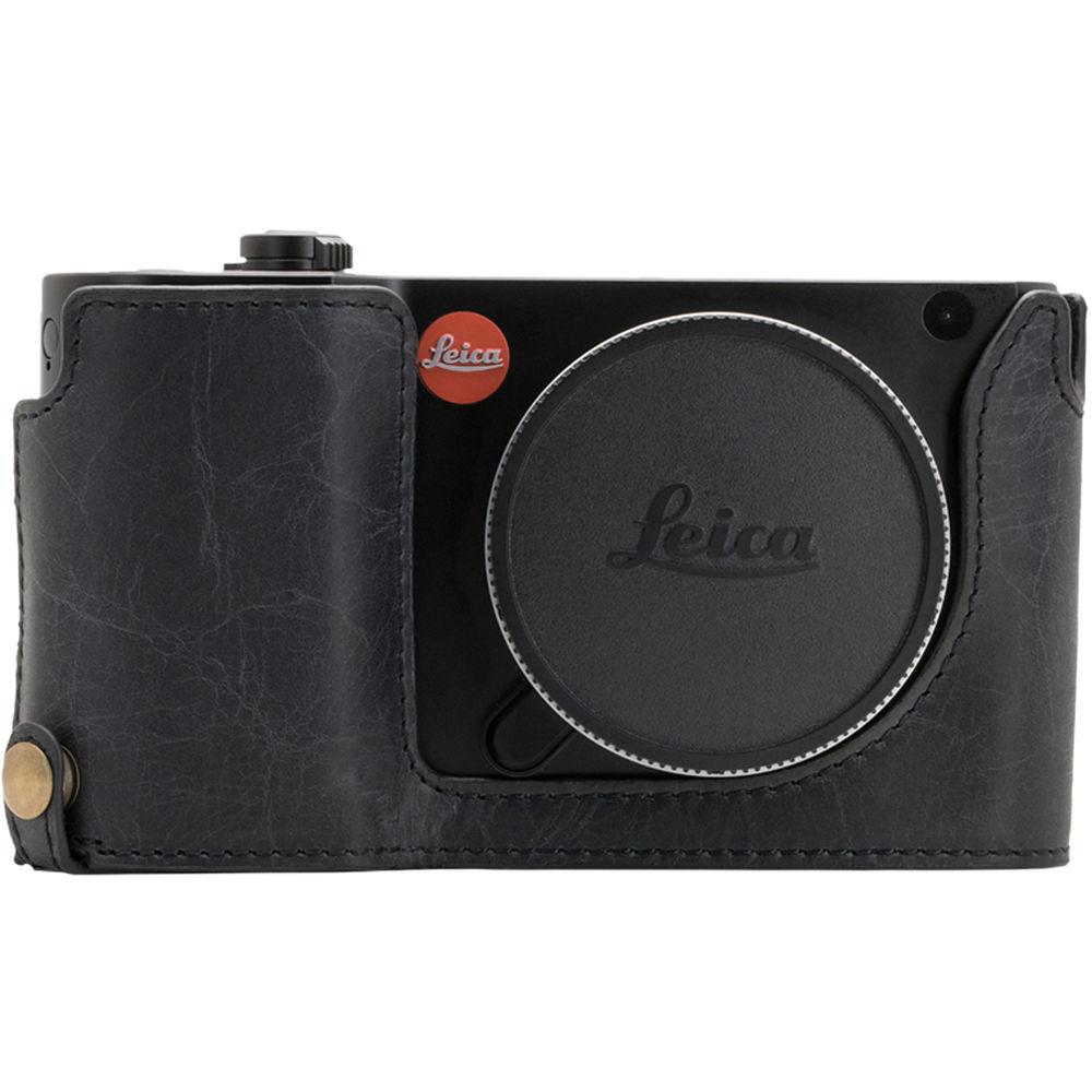 MegaGear Ever Ready Leather Half-Bottom Camera Case for Leica TL2, TL