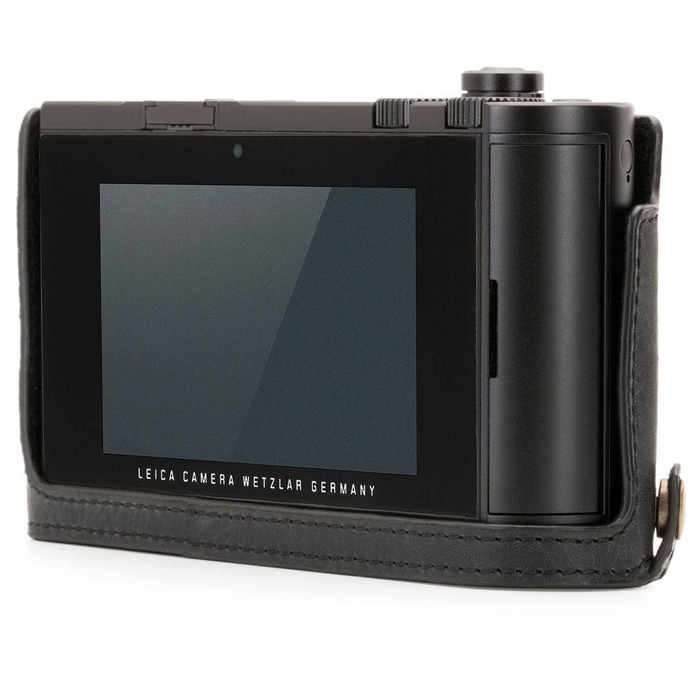 MegaGear Ever Ready Leather Half-Bottom Camera Case for Leica TL2, TL