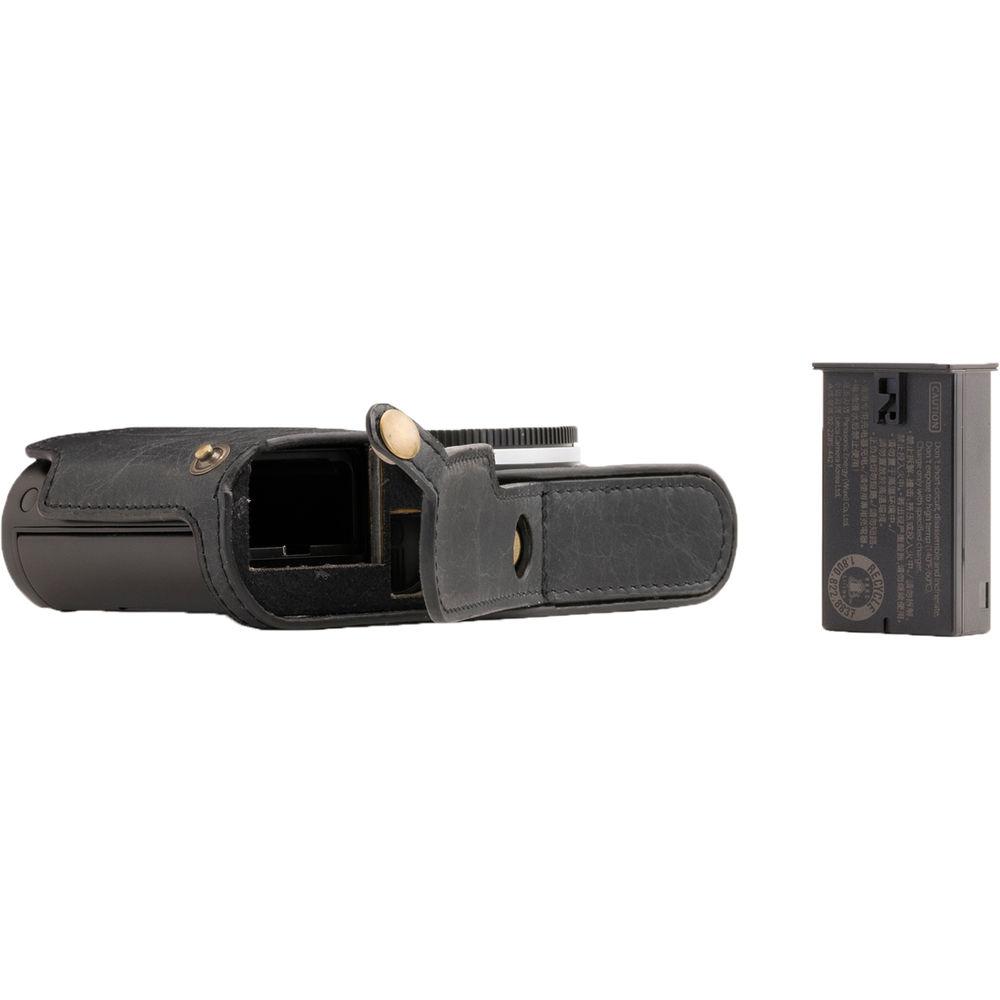 MegaGear Ever Ready Leather Half-Bottom Camera Case for Leica TL2, TL