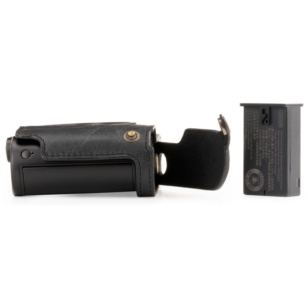 MegaGear Ever Ready Leather Half-Bottom Camera Case for Leica TL2, TL
