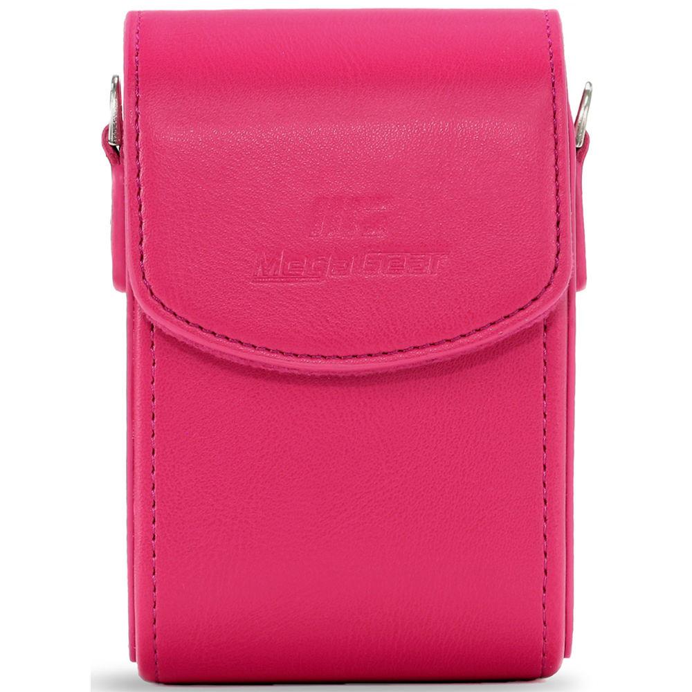 MegaGear Ever-Ready Protective Leather Camera Case for Panasonic Lumix DC-ZS70, DC-TZ90, DMC-LX10, DMC-ZS60, DMC-TZ80, DMC-ZS100, TZ100, TZ101-