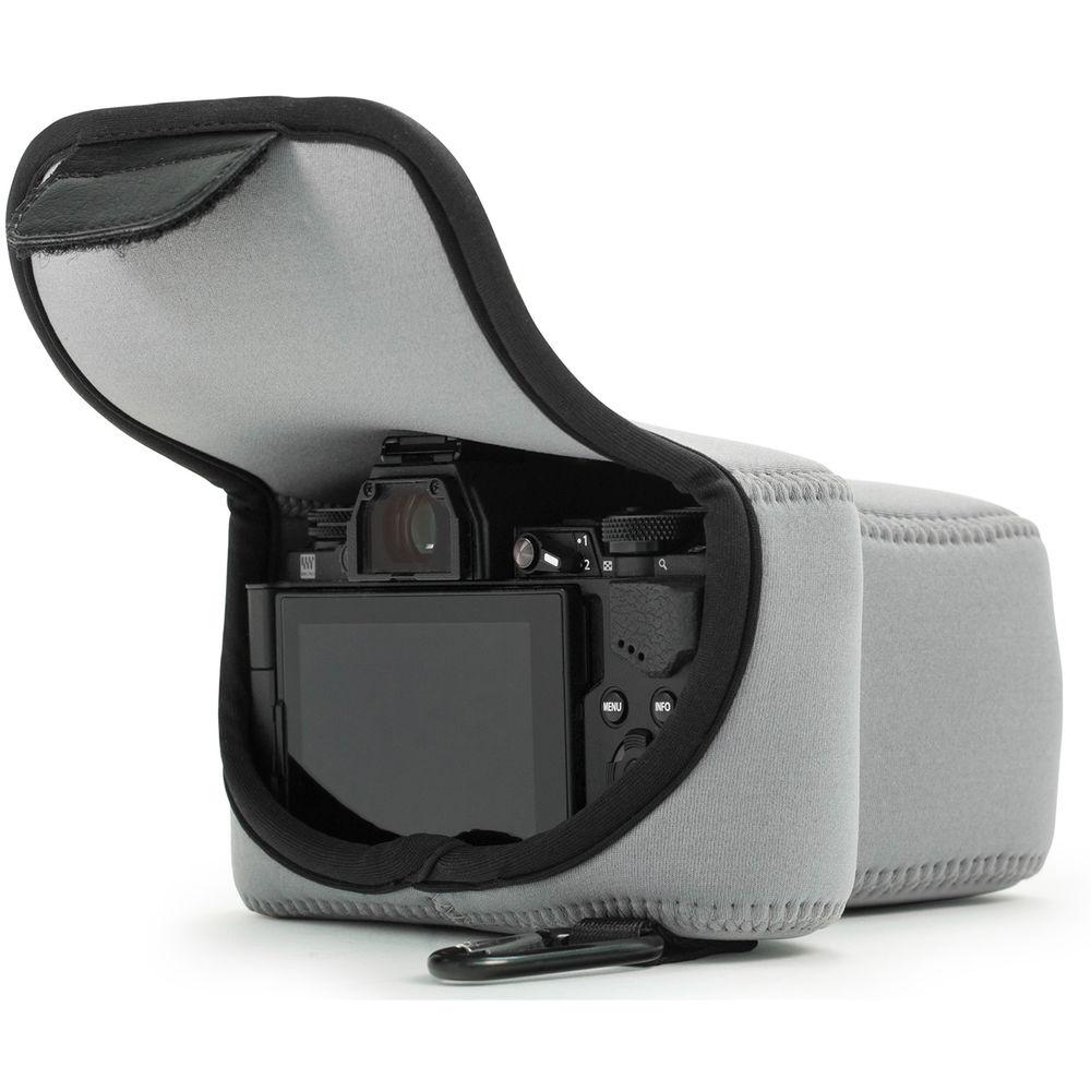 MegaGear Ultra-Light Neoprene Camera Case for Olympus OM-D E-M5 Mark II with Carabiner