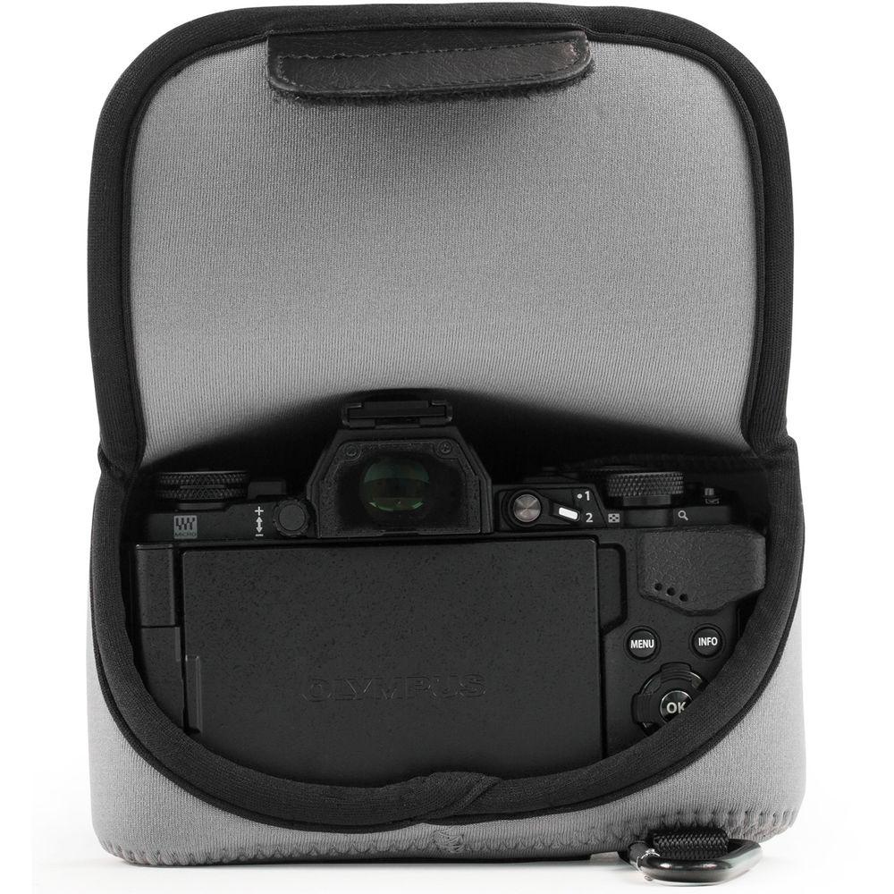 MegaGear Ultra-Light Neoprene Camera Case for Olympus OM-D E-M5 Mark II with Carabiner