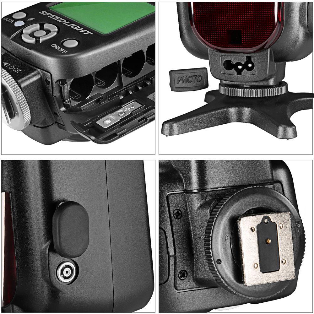 Neewer NW620 Flash with FC-16 Trigger and Accessories Kit for Nikon and Canon Cameras