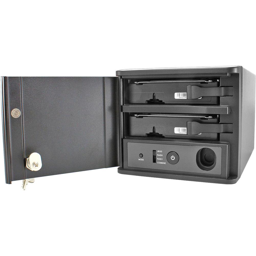 Oyen Digital 12TB Mobius Pro 2-Bay USB-C RAID HDD System