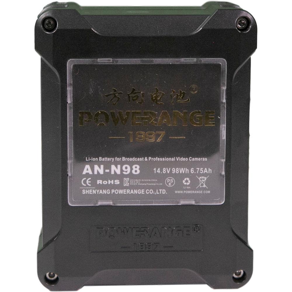 POWERANGE TSA-Friendly Gold-Mount Lithium-Ion Mini Battery