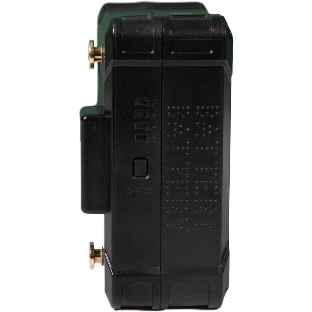 POWERANGE TSA-Friendly Gold-Mount Lithium-Ion Mini Battery