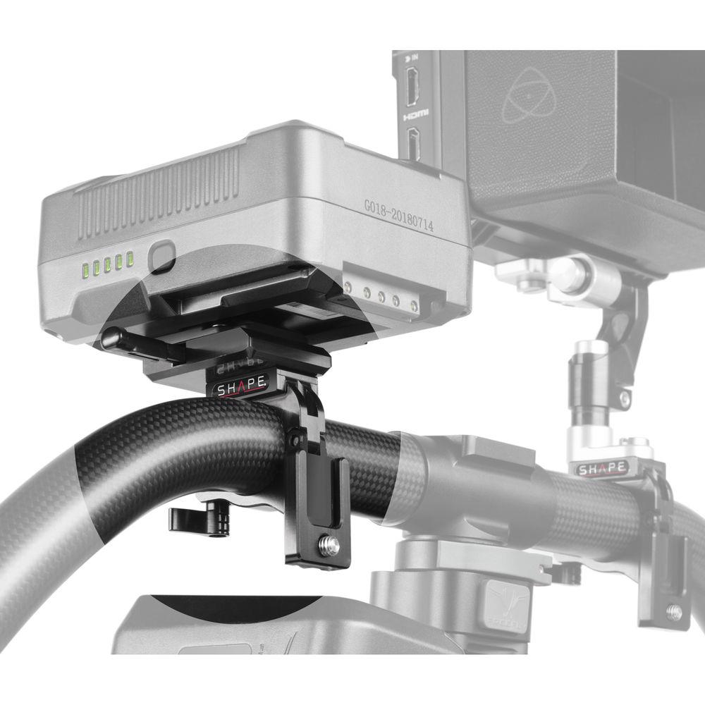 SHAPE V-Mount Battery Clamp for 30mm Gimbal Handlebar