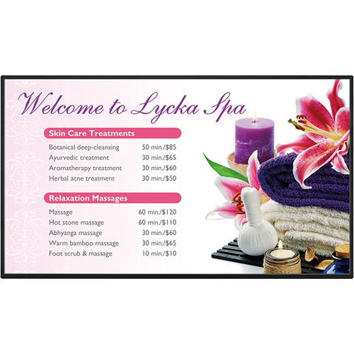 Sharp PN-B501 50" Class Smart Signage LCD Monitor - Brilliant High Definition Resolution